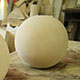 400mm spheres hand made in Portland stone 400mm spheres hand made in Portland stone