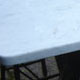 White marble table top White marble table top