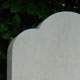 Trefoil top headstone in Nabresina Trefoil top headstone in Nabresina
