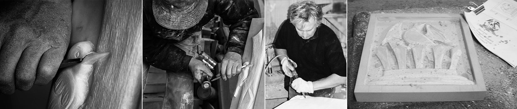 Stonemason at work